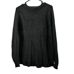 Smartwool Ripple Ridge Crew Sweater L Men Charcoal Heather SW000297 Pullover